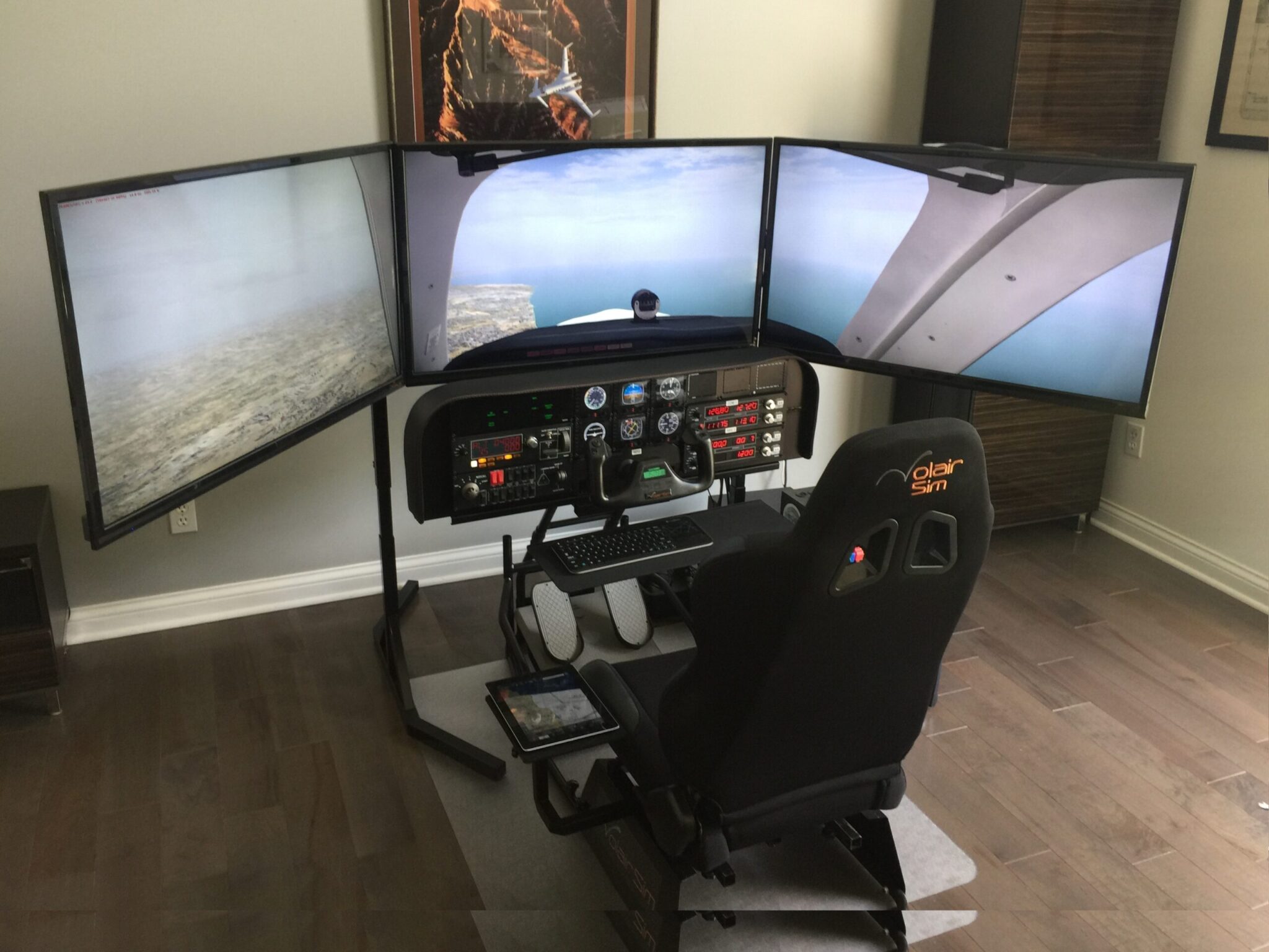 Flight Sims & Multiple Monitors Part II Volair Sim
